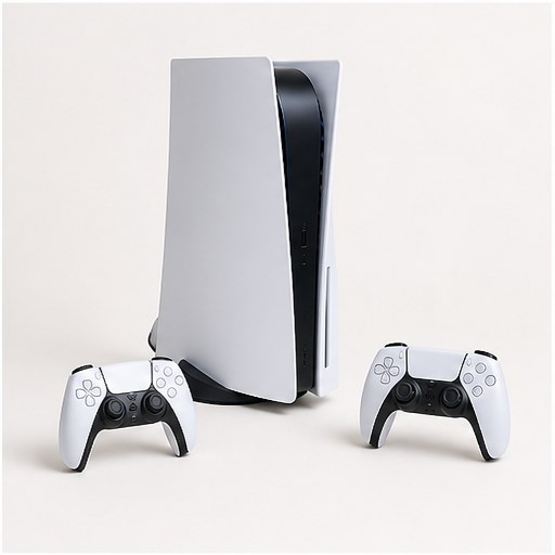 PlayStation 5 с двумя геймпадами 4